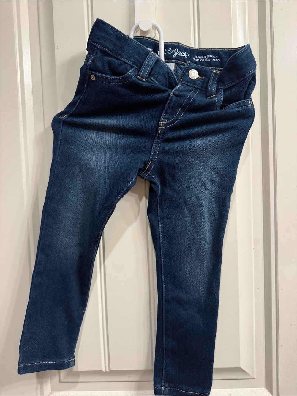 Cat and Jack Dark Wash Kids Skinny Jeans